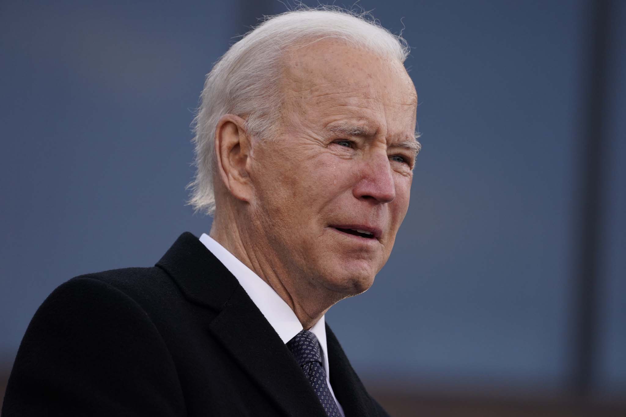 当地时间2021年1月19日,美国特拉华州,美国当选总统拜登出席活动,并