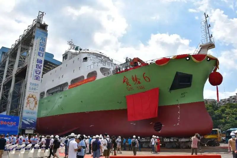 “实验6”号成功下水!我国海洋科考又添利器