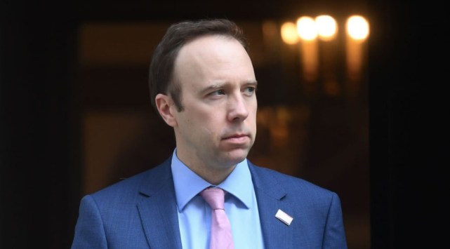 英国卫生大臣马特·汉考克