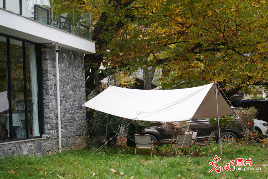 2023年11月17日,云南维西县塔城镇启别村民宿.