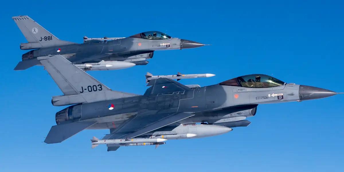 荷兰皇家空军的F-16战机 资料图