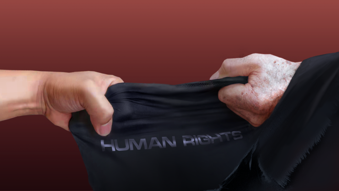 ▲ 扯下西方“人权”的遮羞布 (CG插画|墨剑)