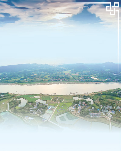 浠水县清泉镇向西流淌的浠水河。周 猷摄（人民视觉）