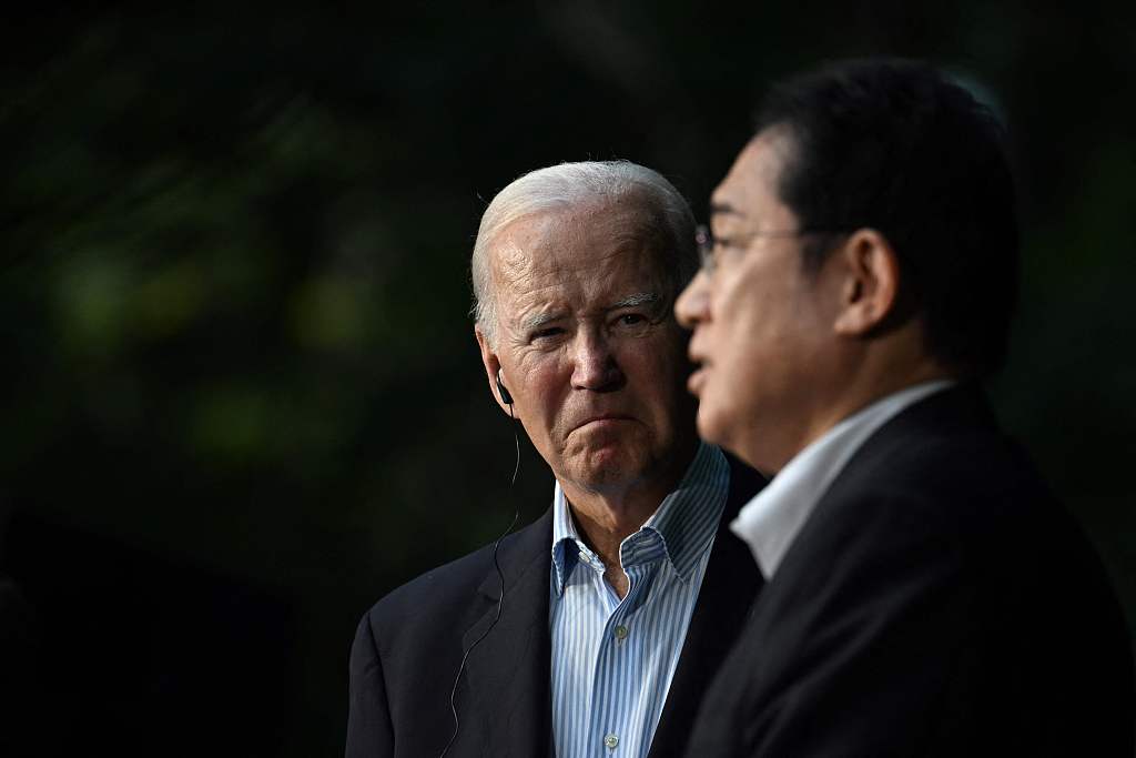 美国总统拜登与日本首相岸田文雄 资料图 图源:视觉中国美日强调安保