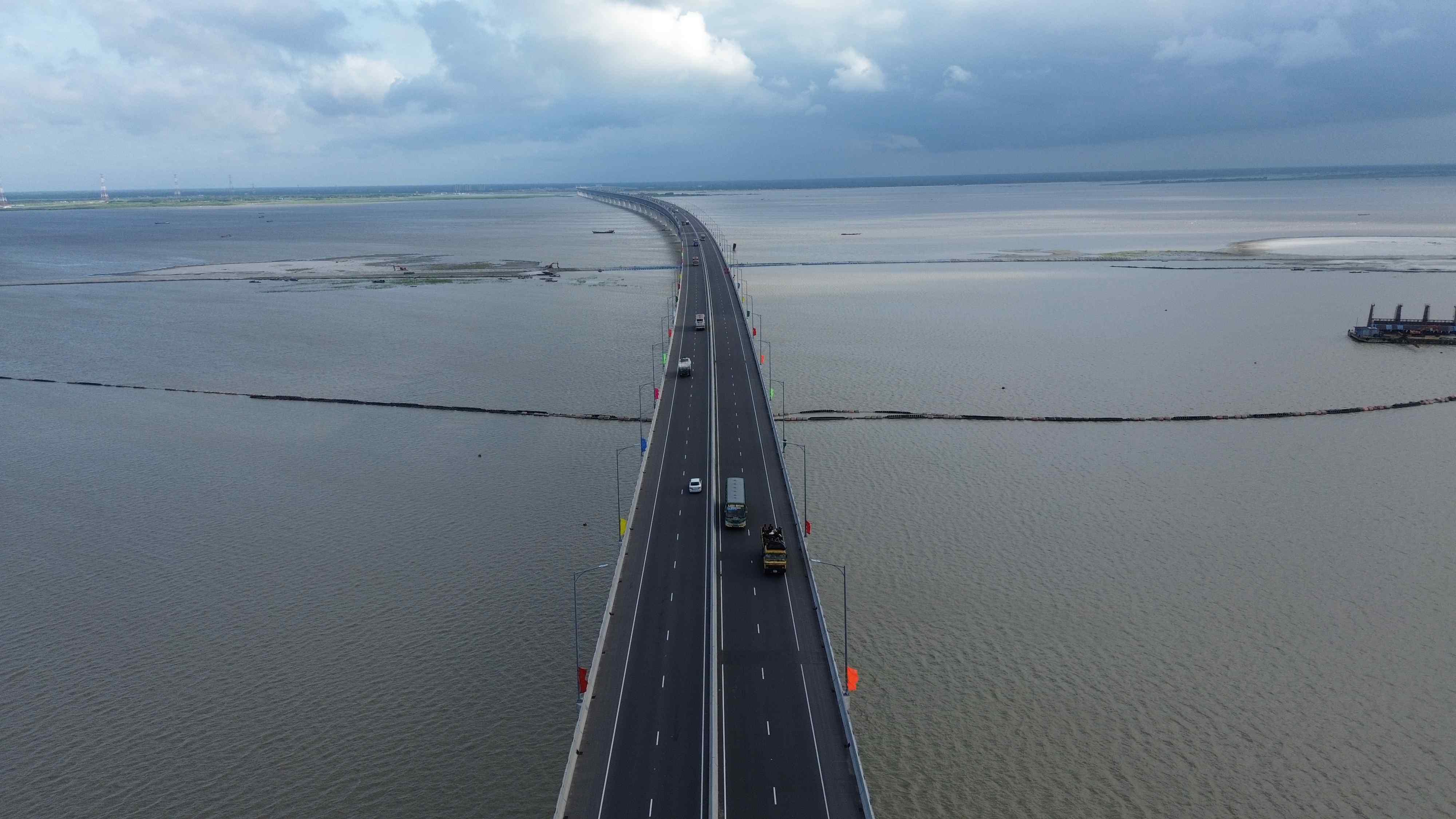 中企承建的孟加拉国最大桥梁项目——帕德玛大桥,是连接中国及泛亚