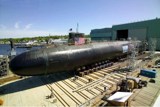 美国海军海狼级快速攻击潜艇 资料图