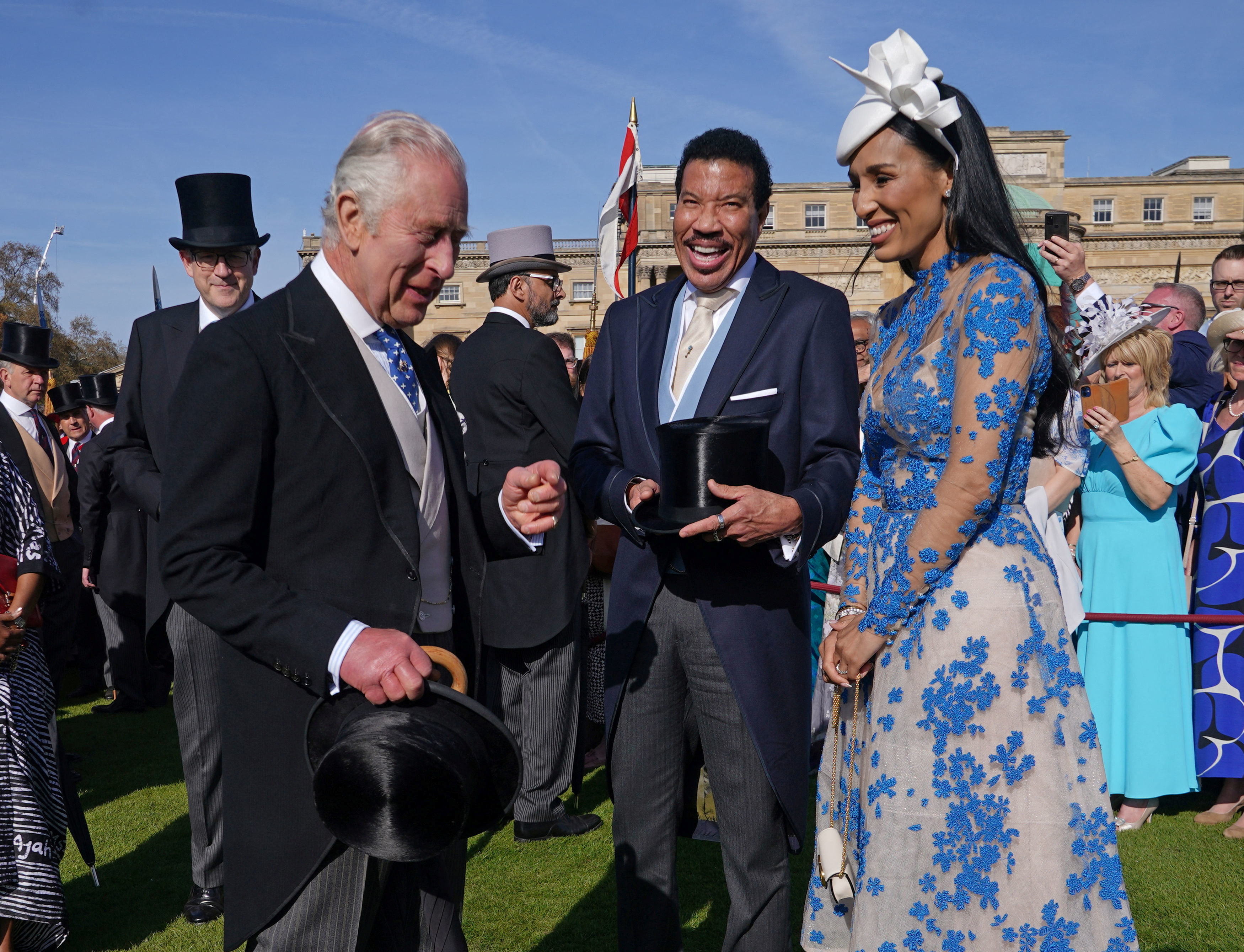 白金汉宫举行花园派对 迎接英国国王查尔斯三世加冕典礼（IC photo）
