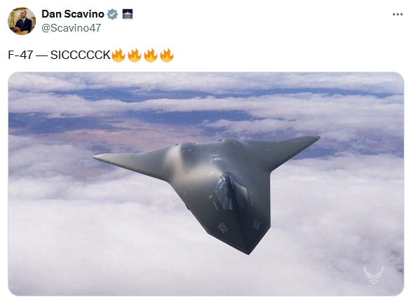 美国总统助理斯卡维诺社交媒体截图