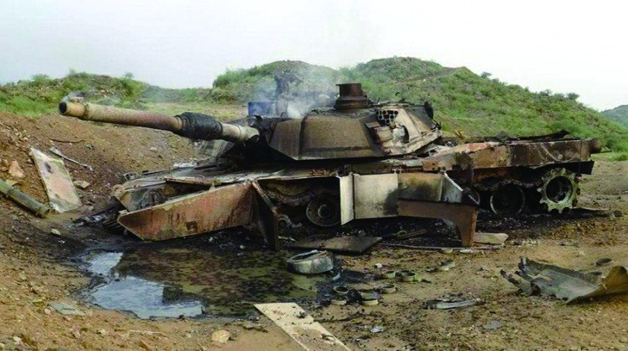 性能缩水的出口版M1系列坦克多次在战场上被摧毁
