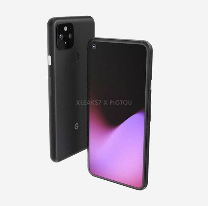 谷歌Pixel 5渲染图曝光 延续Pixel 4系设计风格
