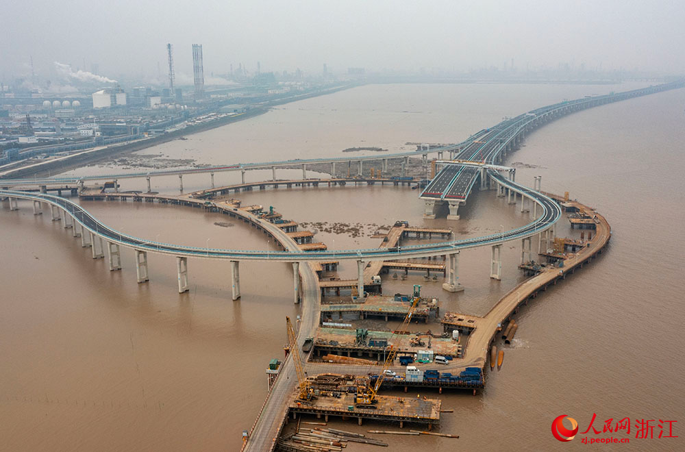 杭绍甬高速公路宁波段图片