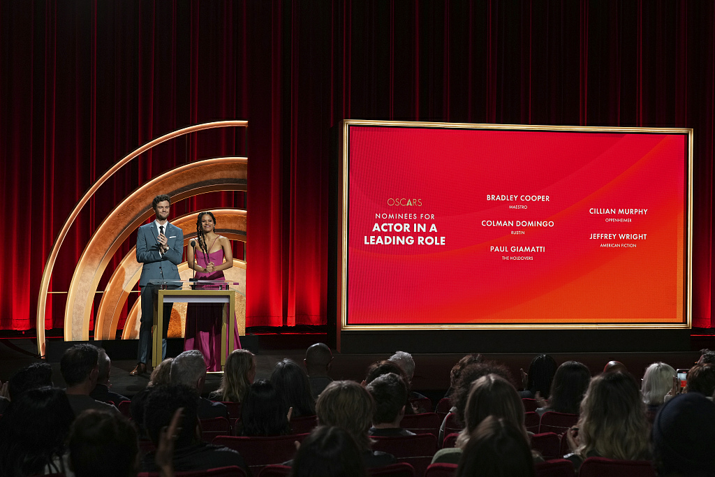 第96届奥斯卡提名公布奥本海默13项领跑芭比女主遭冷落