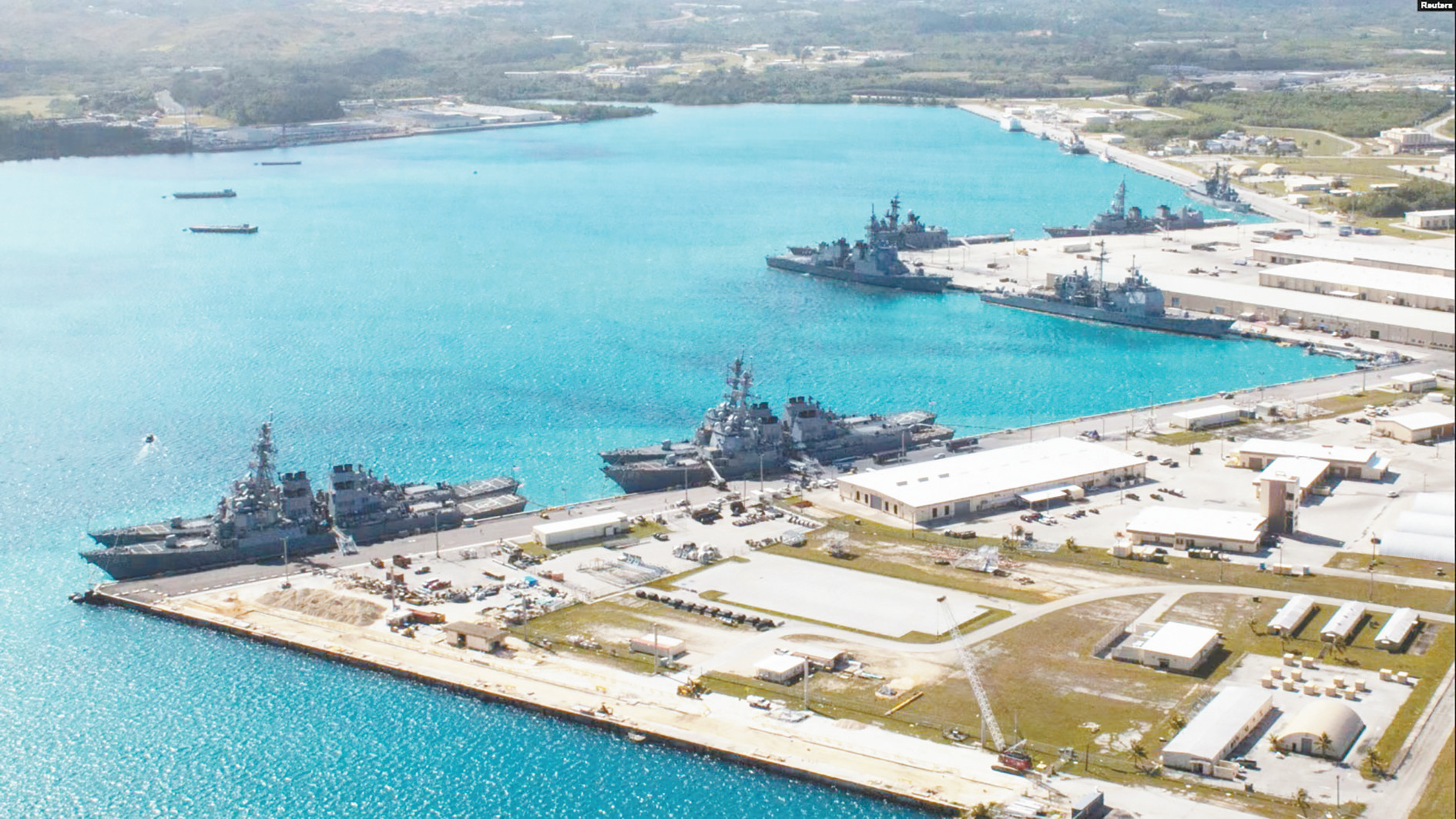 关岛阿普拉海军基地(图源:美国海军网站)