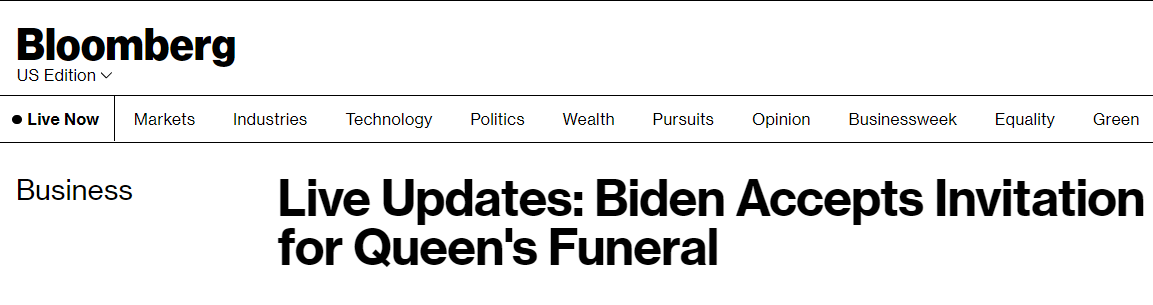 彭博社报道截图