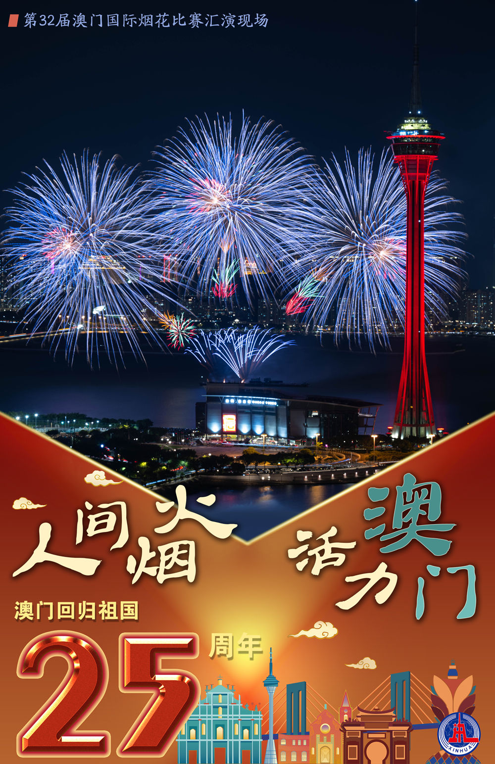 新华全媒+丨澳门回归祖国25周年:人间烟火 活力澳门