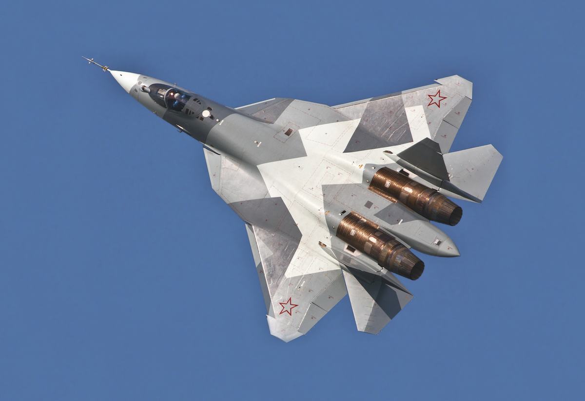 苏-57战斗机