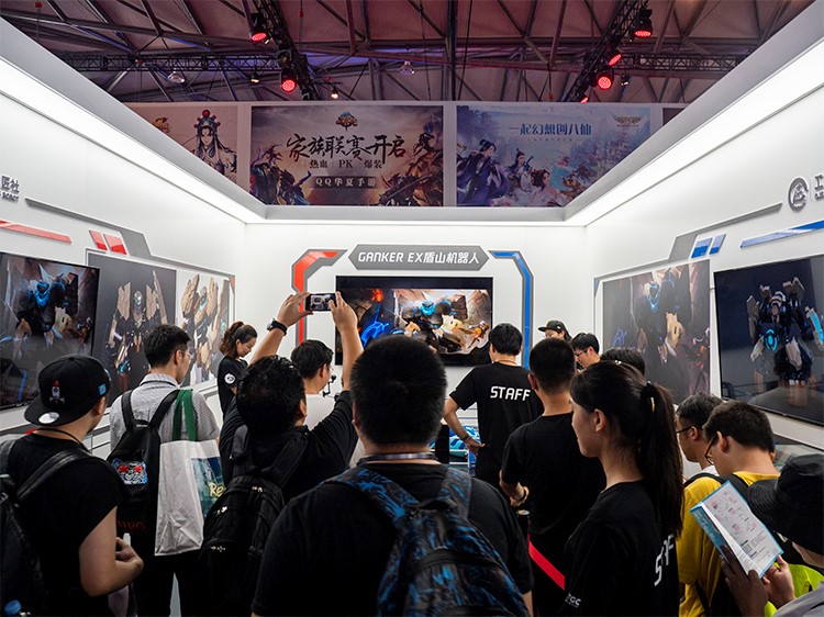 上海ChinaJoy现场工匠社展台