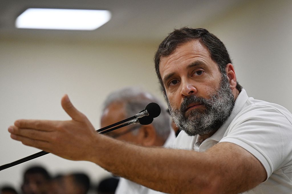 拉胡尔·甘地 资料图