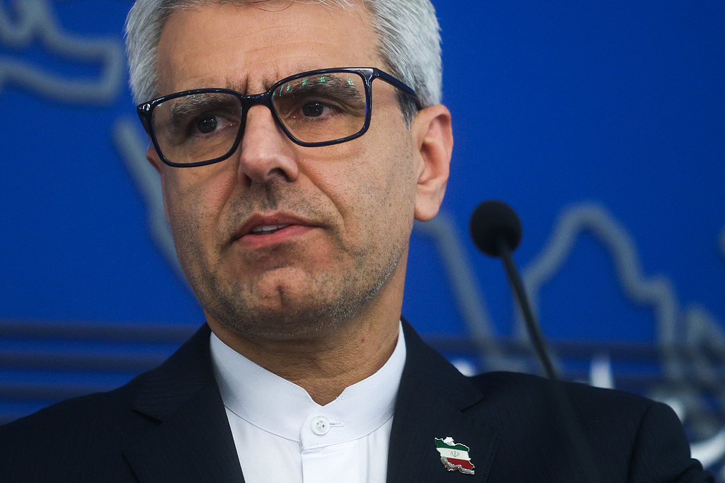 伊朗外交部发言人巴加埃 资料图 图源：视觉中国