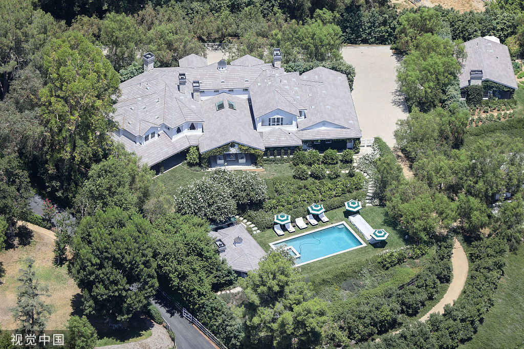 美国加州,史泰龙于2015年购买的10460平方英尺的豪宅图源:视觉中国