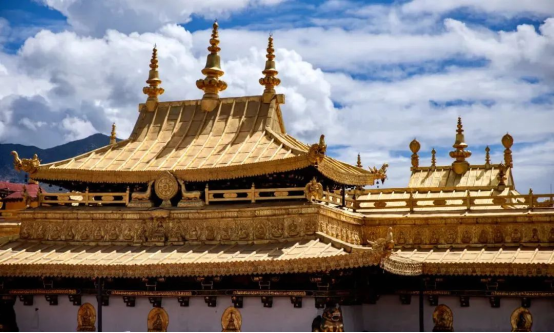 大昭寺外观局部