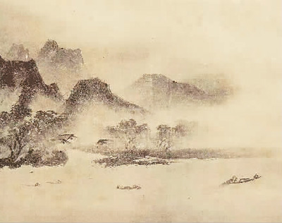 南宋《潇湘八景图》(局部) (受访者供图)