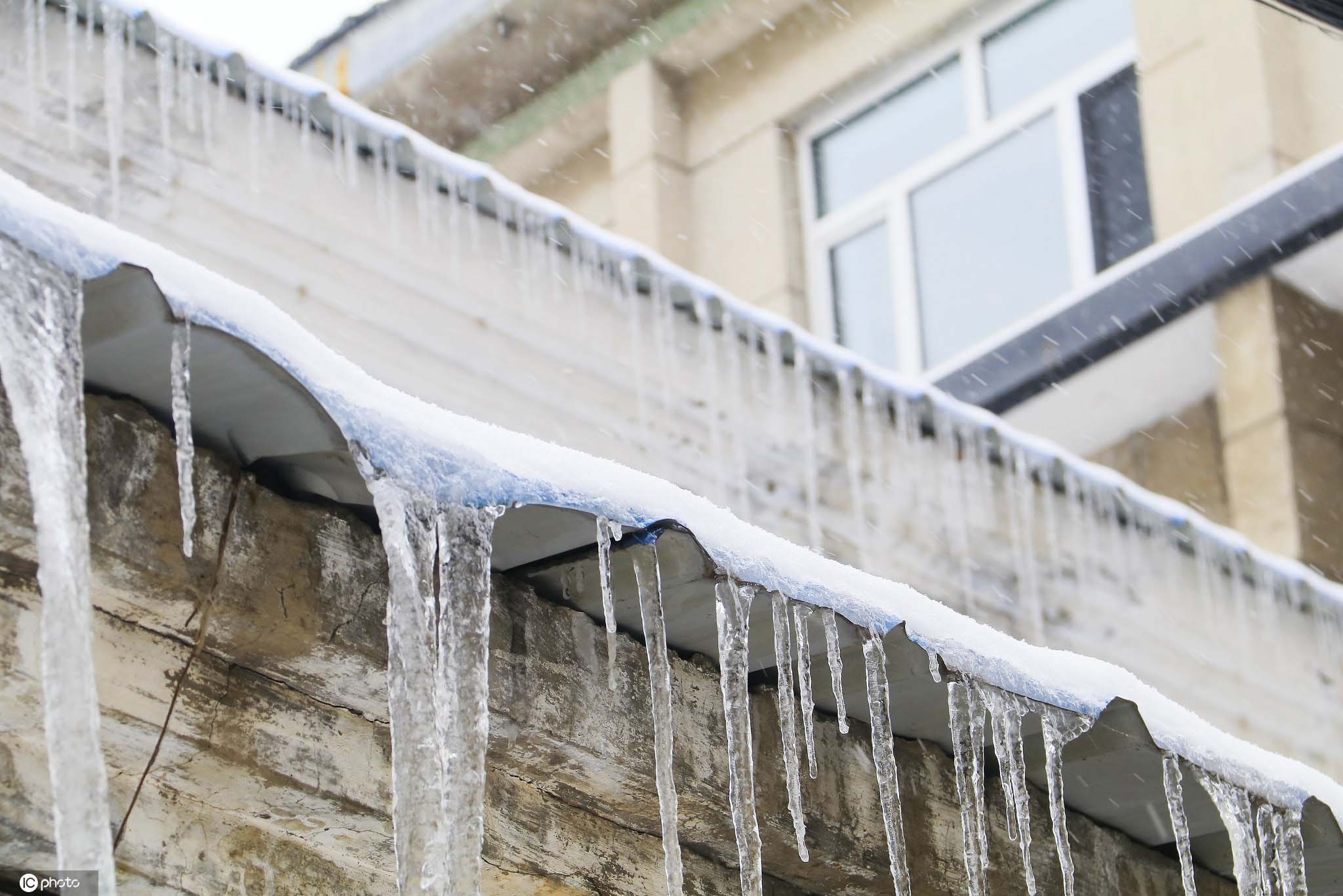东北边城黑河迎来2020年第一场雪