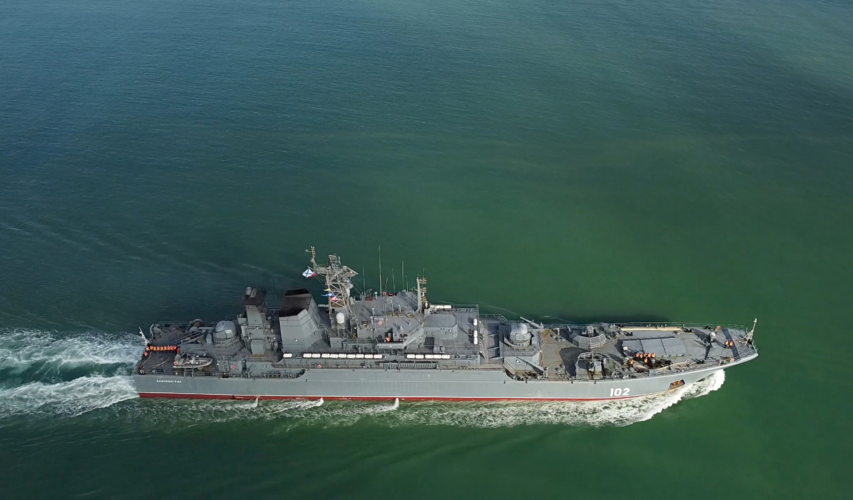 俄黑海舰队资料图.图源 ic photo