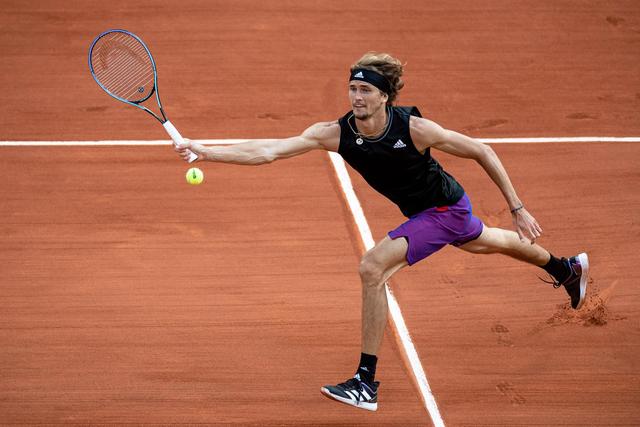 法网兹维列夫晋级四强