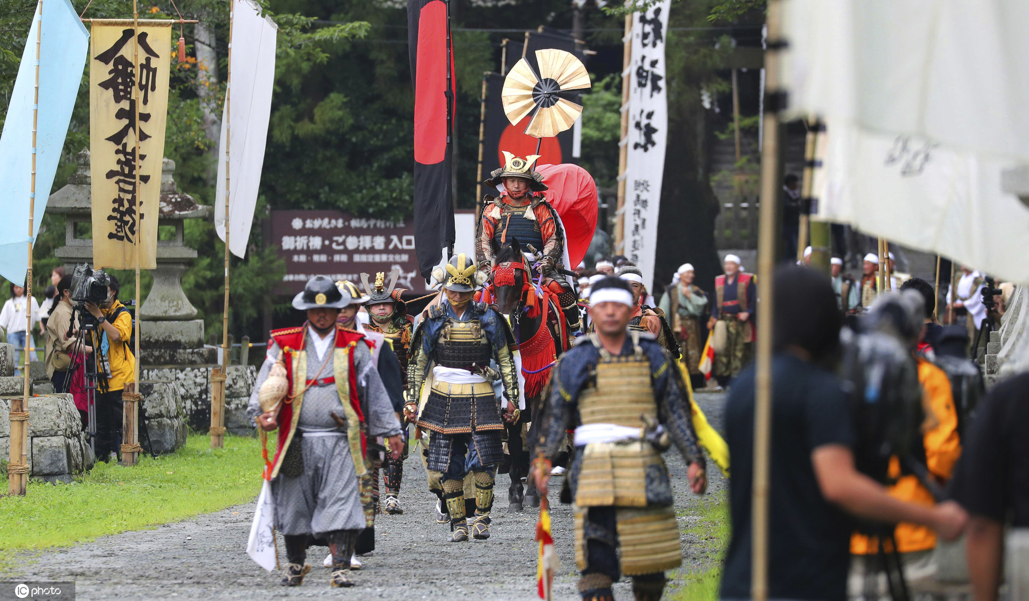 日本武士骑兵图片