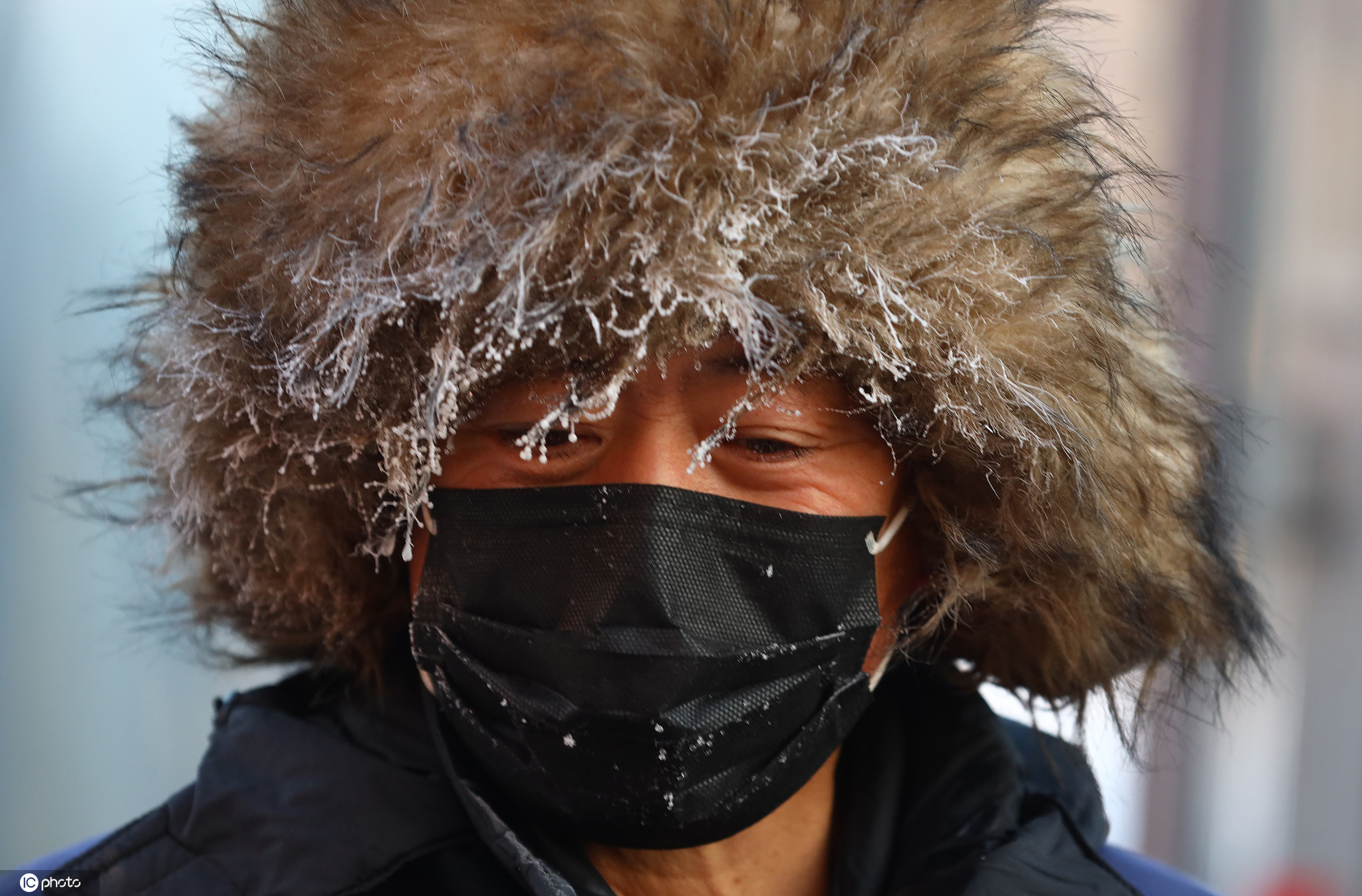 31° 长春市民冻头冻耳,顶着寒风出行!