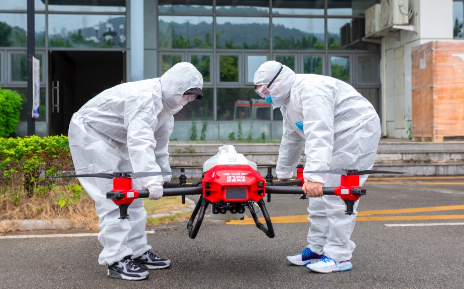无人机可参与多类抗疫工作