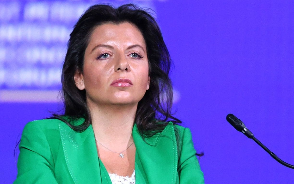 rt主编玛格丽塔·西蒙尼扬 资料图 图自塔斯社