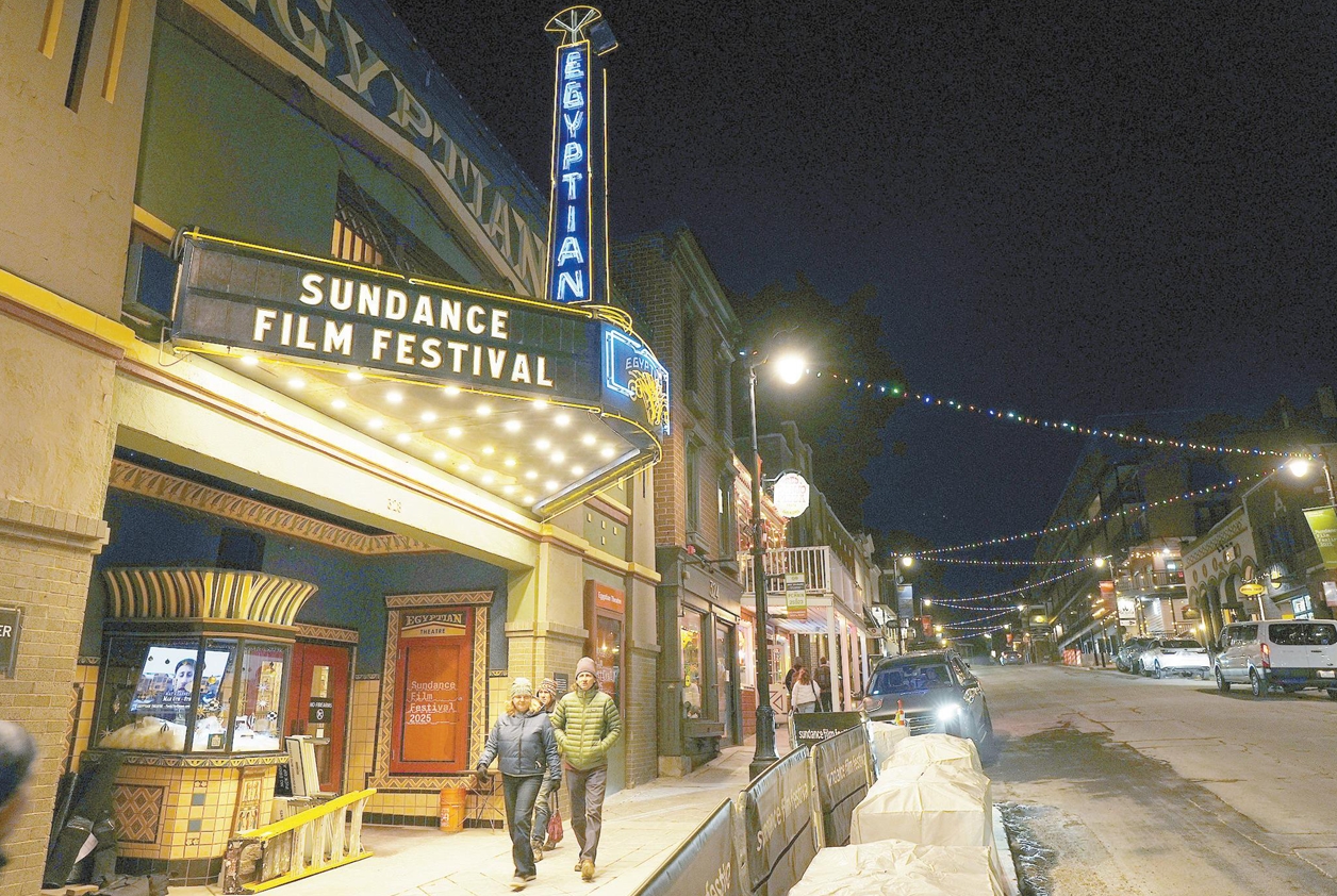 圣丹斯电影节1月在美国犹他州帕克城举办。(视觉中国)
