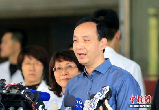 朱立伦将访美 时间初定5月24日至27日