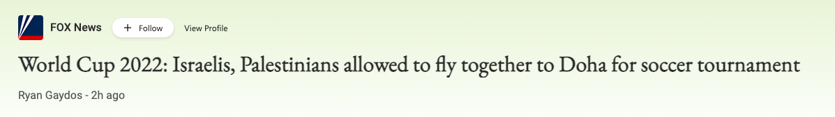 福克斯新闻网报道截图