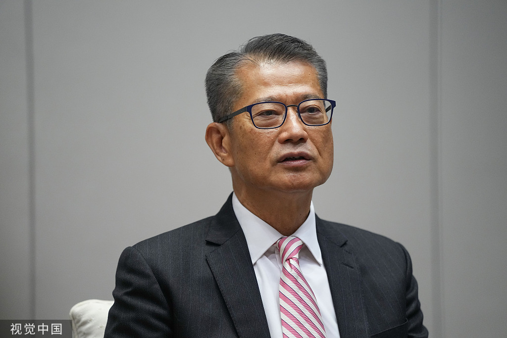 香港特区政府财政司司长陈茂波 图源 视觉中国