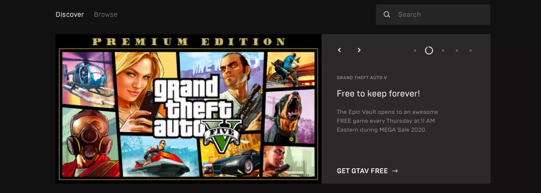 Epic免费送 Gta 5 不出意外官网服务器挂了