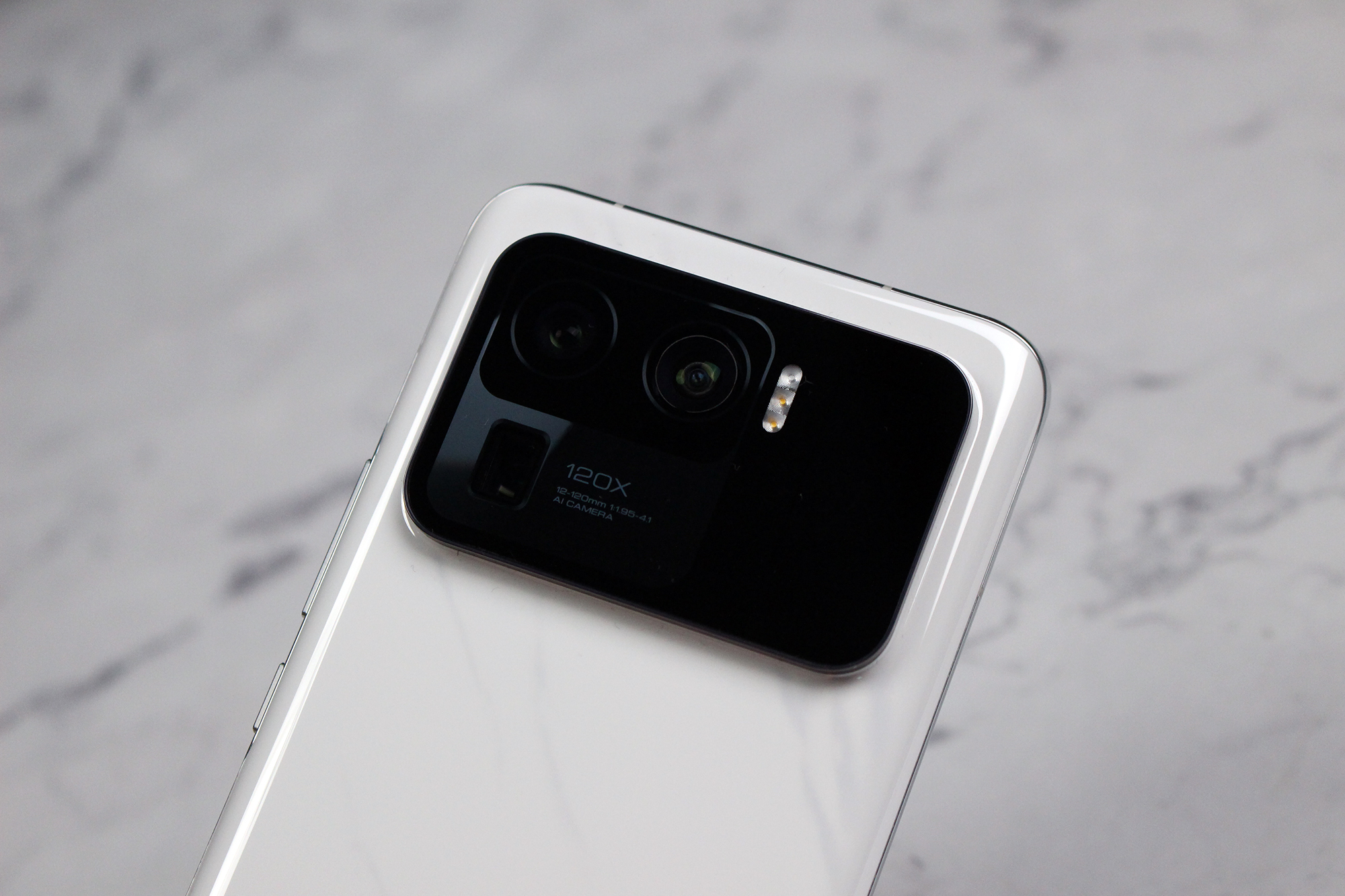 安卓之光小米11ultra大理石纹特别版图赏