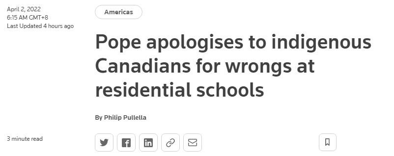 路透社报道截图