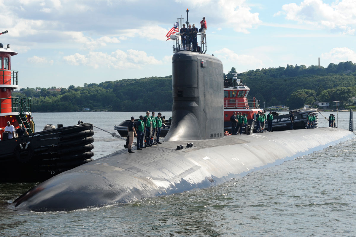 美国海军弗吉尼亚级核潜艇