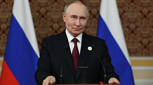 俄罗斯总统普京 资料图 图源：俄媒