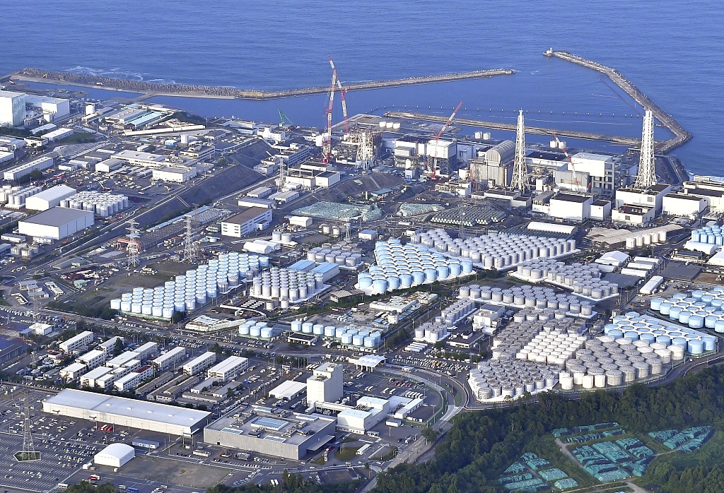 当地时间2024年8月21日,日本福岛,福岛第一核电站报废工作仍在继续.