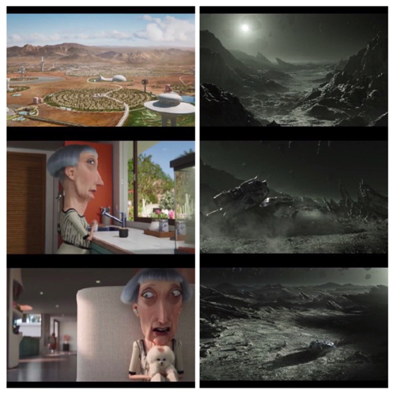 左:《自动化客服》 右:《生命之笼》