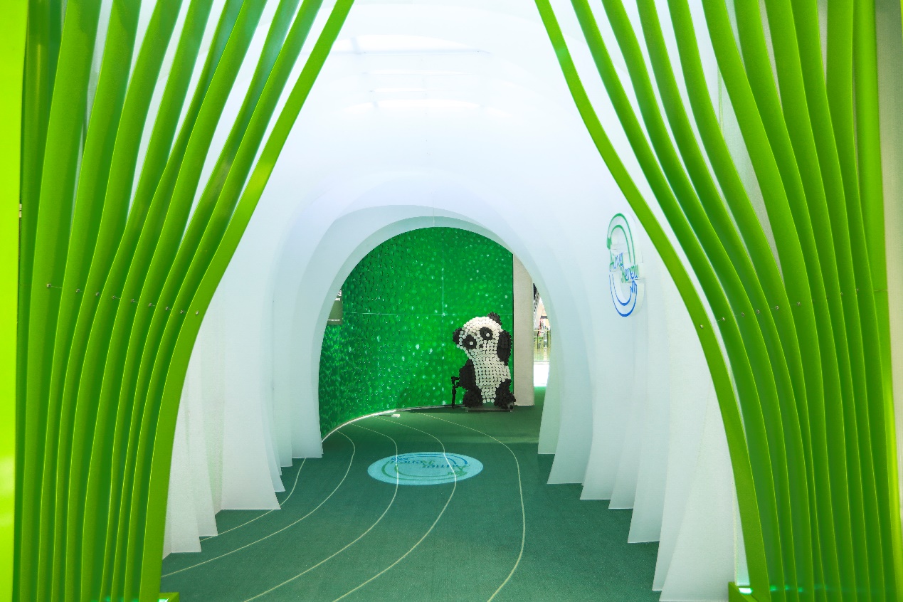 aimerrenew爱慕环保计划快闪店亮相成都大悦城