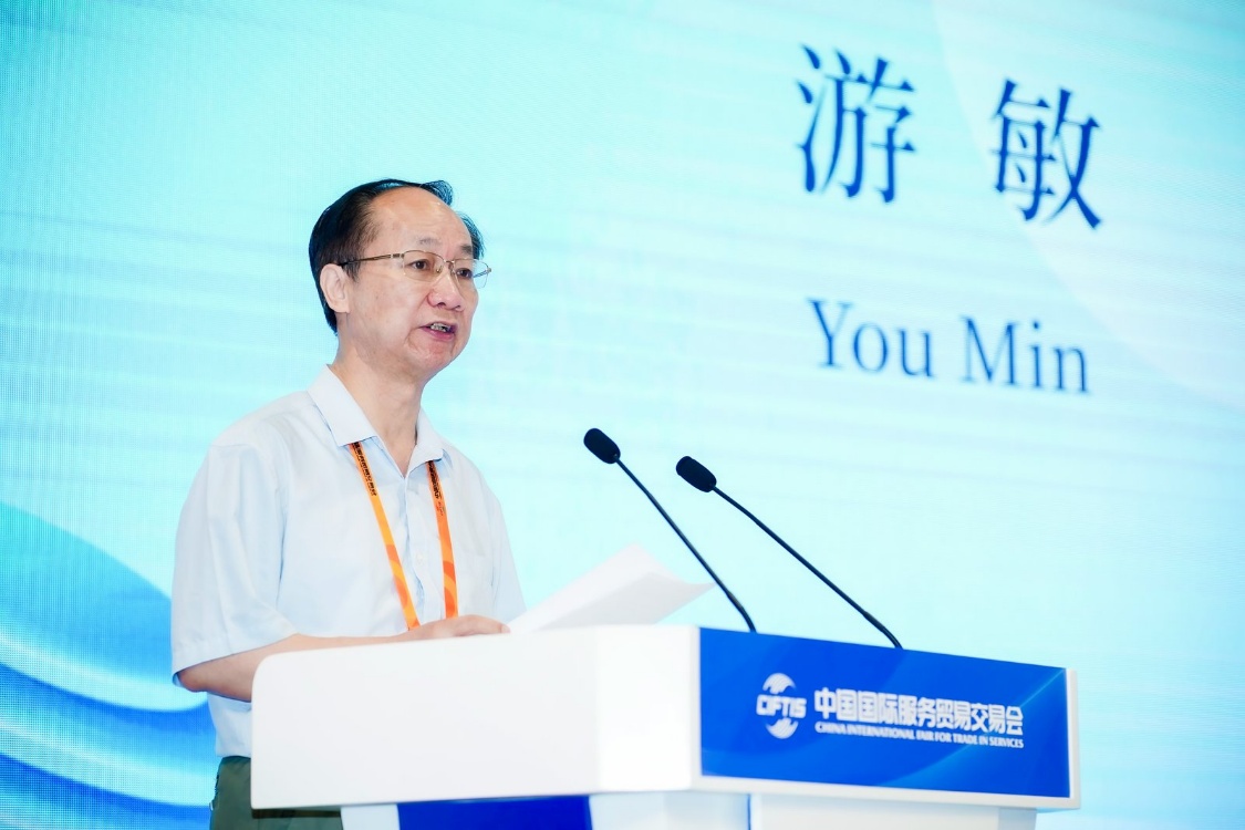 中国电力发展促进会常务副会长兼秘书长游敏致辞