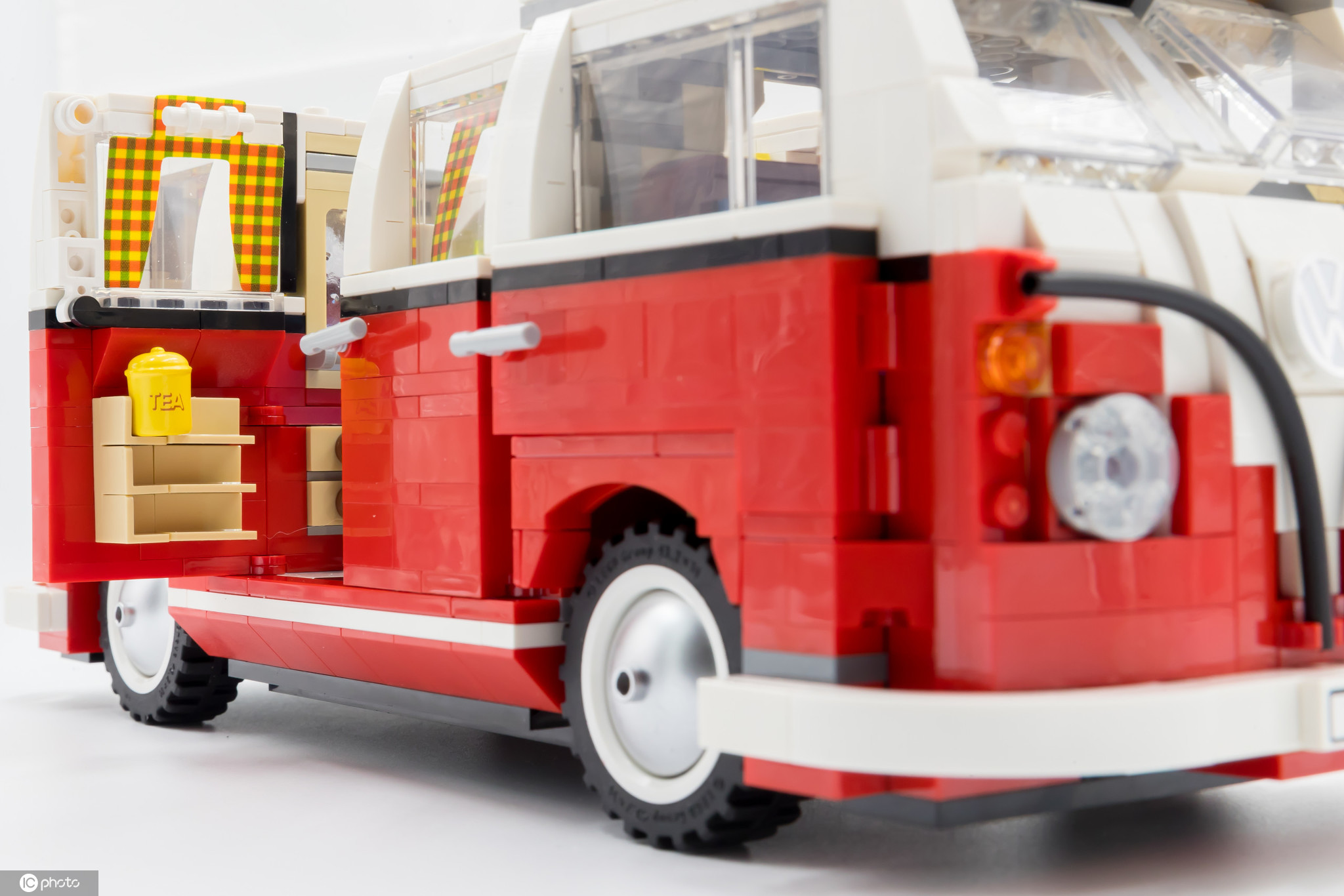 献礼六一乐高推经典大众t1露营车