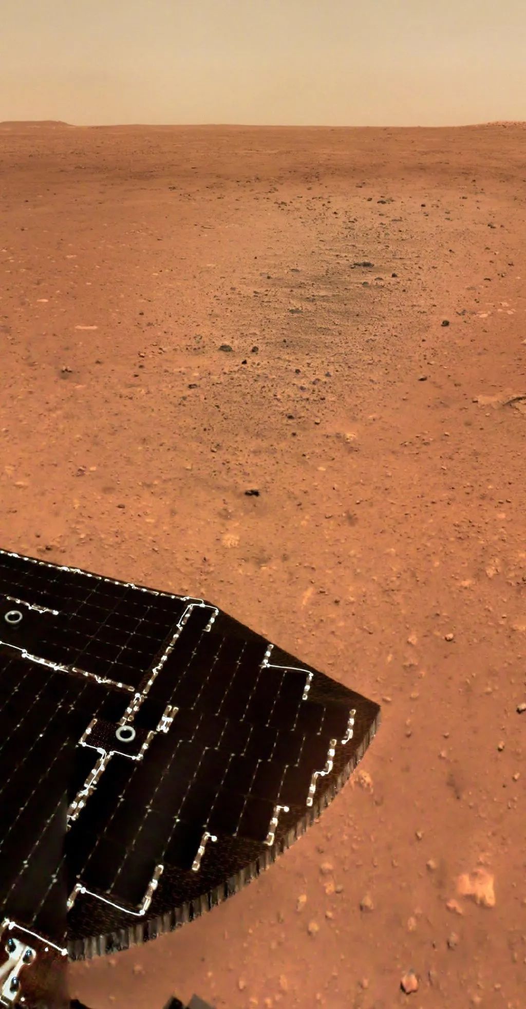 祝融号在火星玩自拍?这两个小可爱亮了.