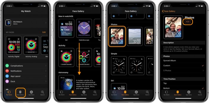 分享表盘:watchos 7将允许用户分享自己配置的表盘  家长控制:watchos