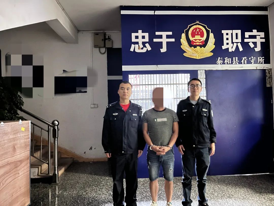 犯罪嫌疑人张某已被泰和县公安局依法刑事拘留.